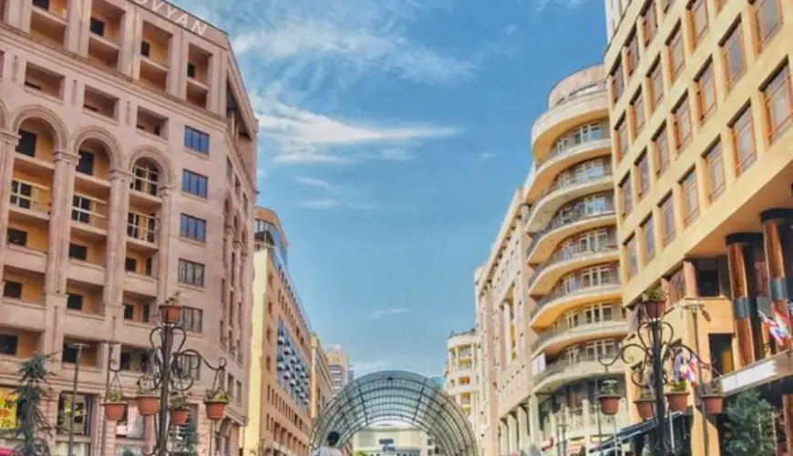 Northern Avenue in Yerevan