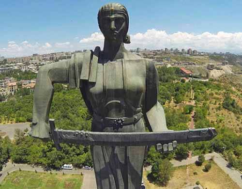 Mother Armenia Monument Mayr hayastan haghtanak park