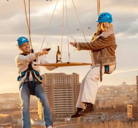 Yerevan walking tour with Zipline flight