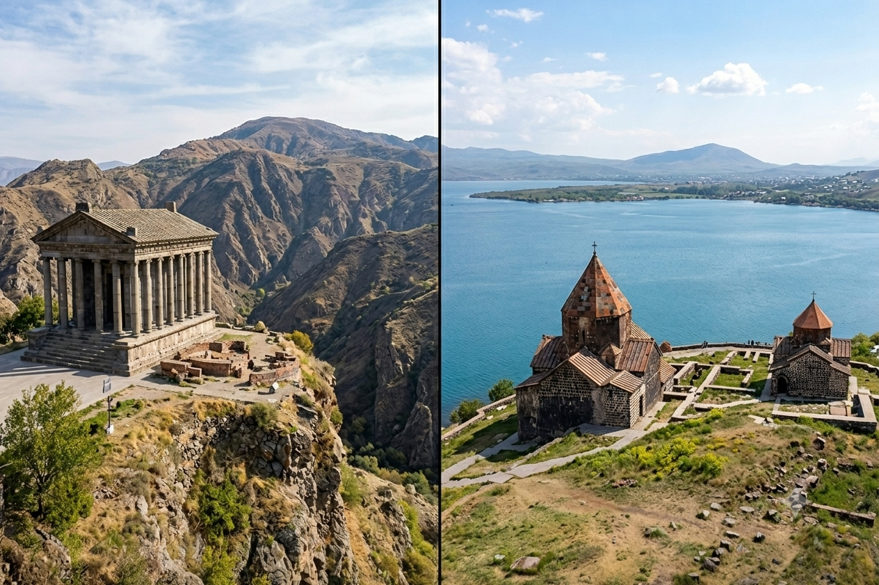 garni vs lake sevan